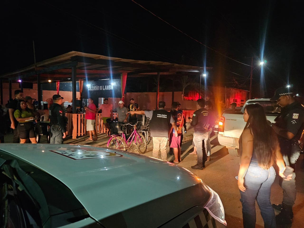 Operação 'On the line' fiscaliza bares e casas de shows em Terra Santa e flagra irregularidades