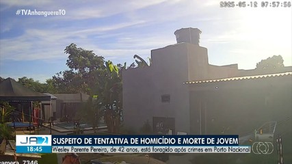 Polícia divulga cartaz de homem procurado por suspeita de envolvimento com morte; confira