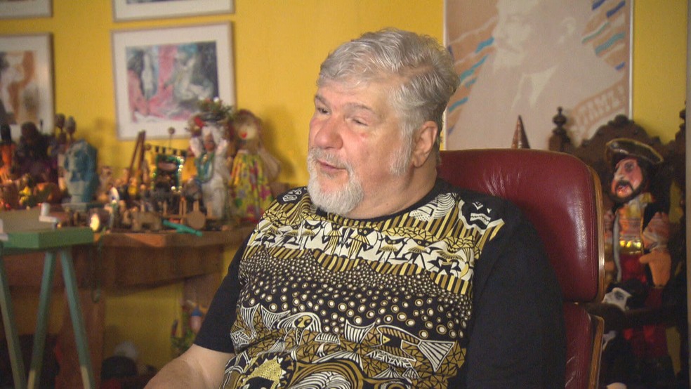 O documentarista brasileiro Silvio Tendler — Foto: Reprodução/TV Globo
