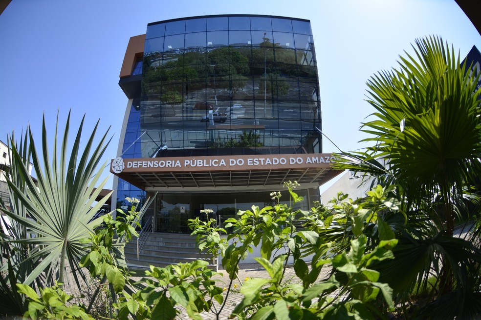 Sede da Defensoria Pública do Amazonas (DPE-AM), em Manaus — Foto: Evandro Seixas/DPE-AM