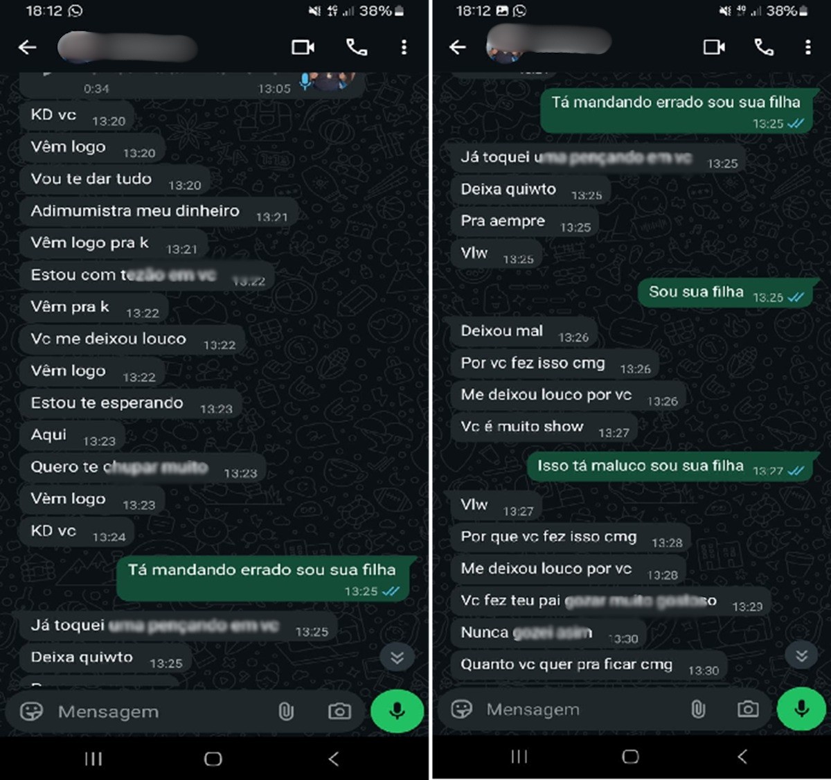 Jovem descobre abuso sexual através de mensagens e áudios do próprio pai em Araruama: 'você sabe que papai gosta de você'