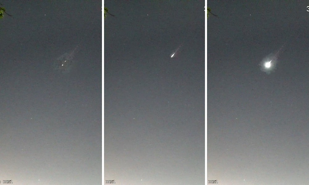 Estação no Ceará registra centenas de meteoros durante pico de chuva astronômica