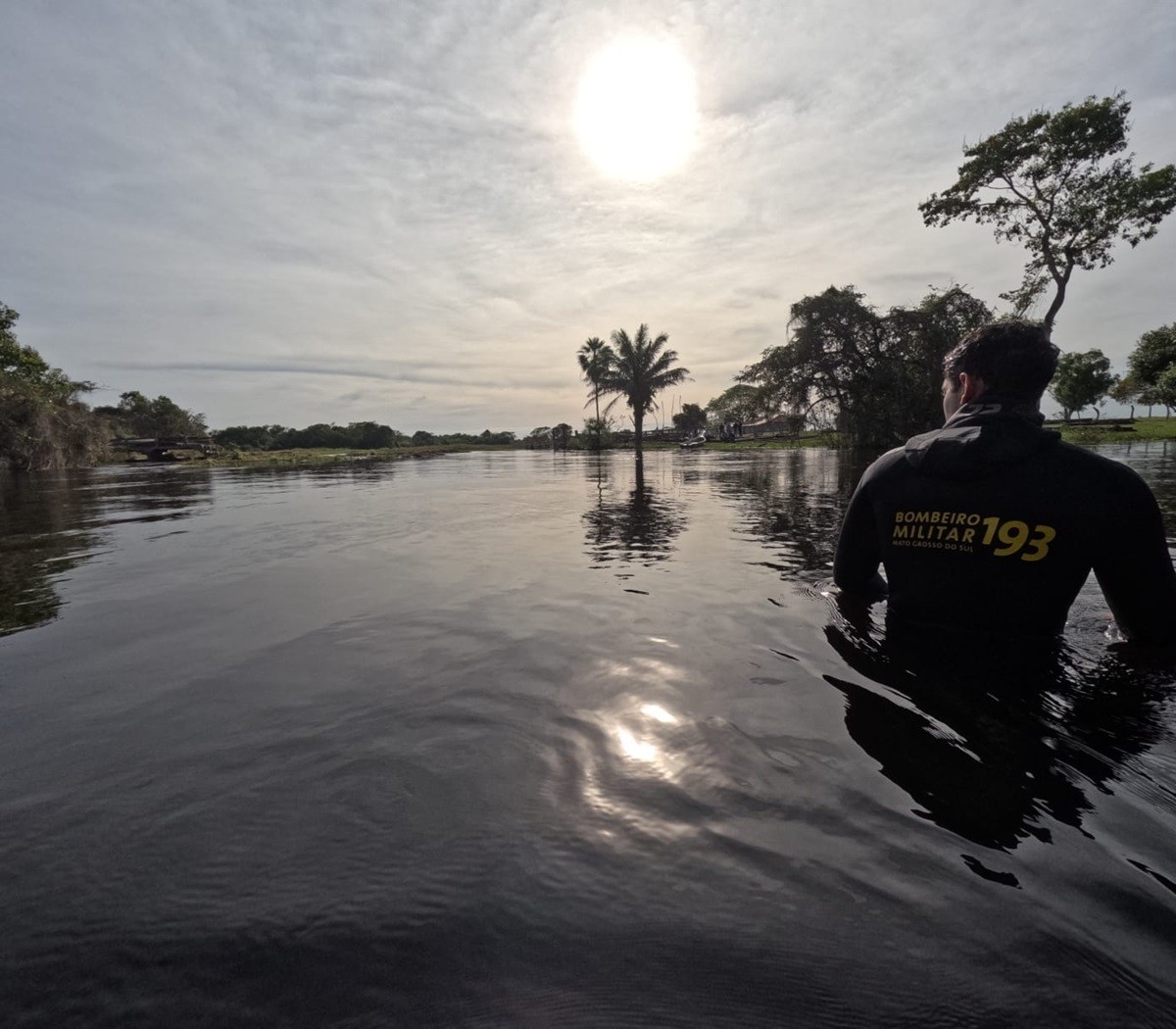 Peão de comitiva morre afogado após  tentar atravessar o rio do Pantanal montado em um cavalo