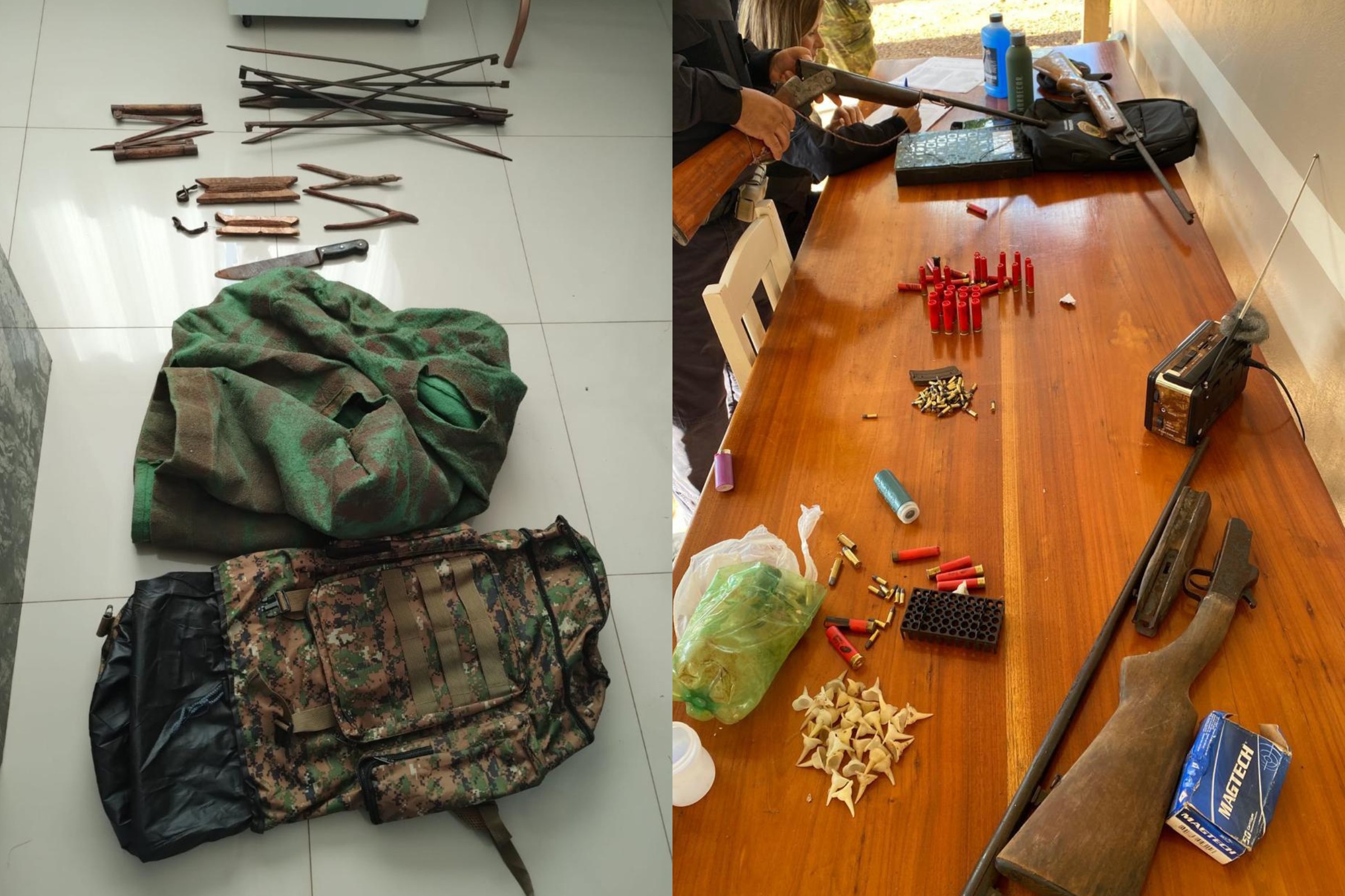 Grupo é alvo de operação por caça ilegal e pesca proibida no Parque Nacional do Iguaçu, no PR