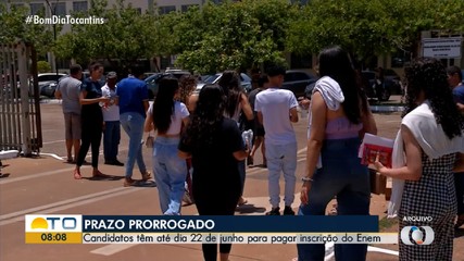 Prazo para pagamento da taxa de inscrição do ENEM é prorrogado