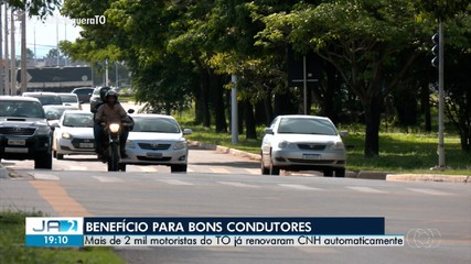 Mais de 2 mil condutores tiveram a CNH renovada no Tocantins