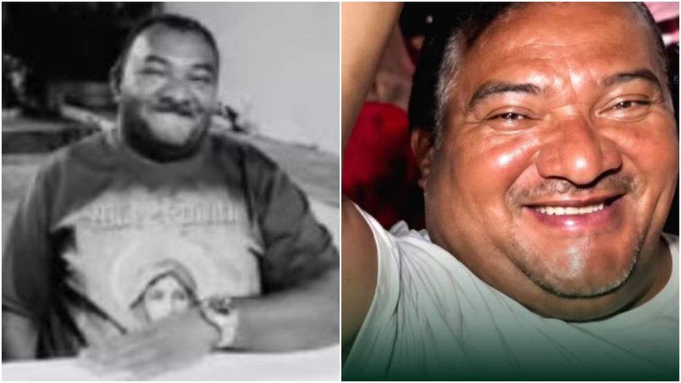 Carlos Augusto dos Santos, o "Nim", morreu após ser atingido por uma bala perdida dentro de casa em Barbalha. — Foto: Reprodução
