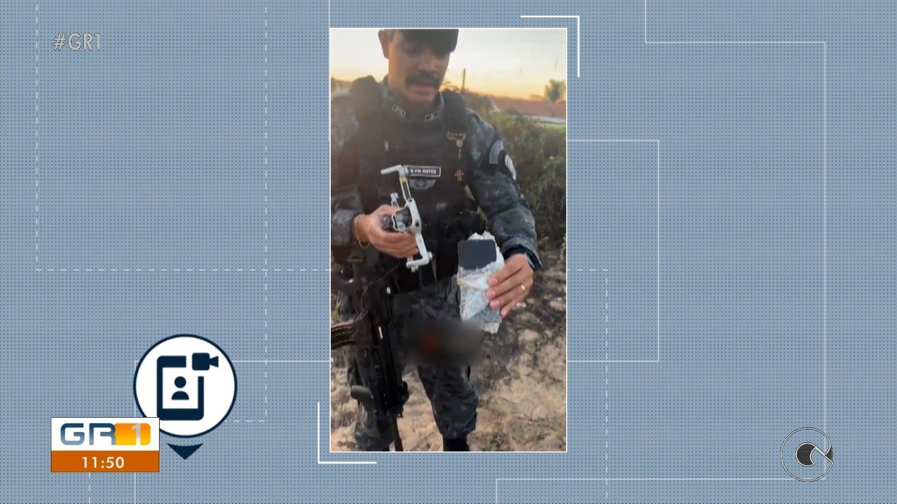 Drone que transportava celular cai perto de penitenciária em Petrolina