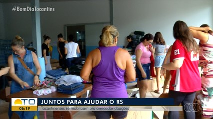 Tocantins mobiliza equipes e doações para ajudar vítimas de enchentes no Rio Grande do Sul