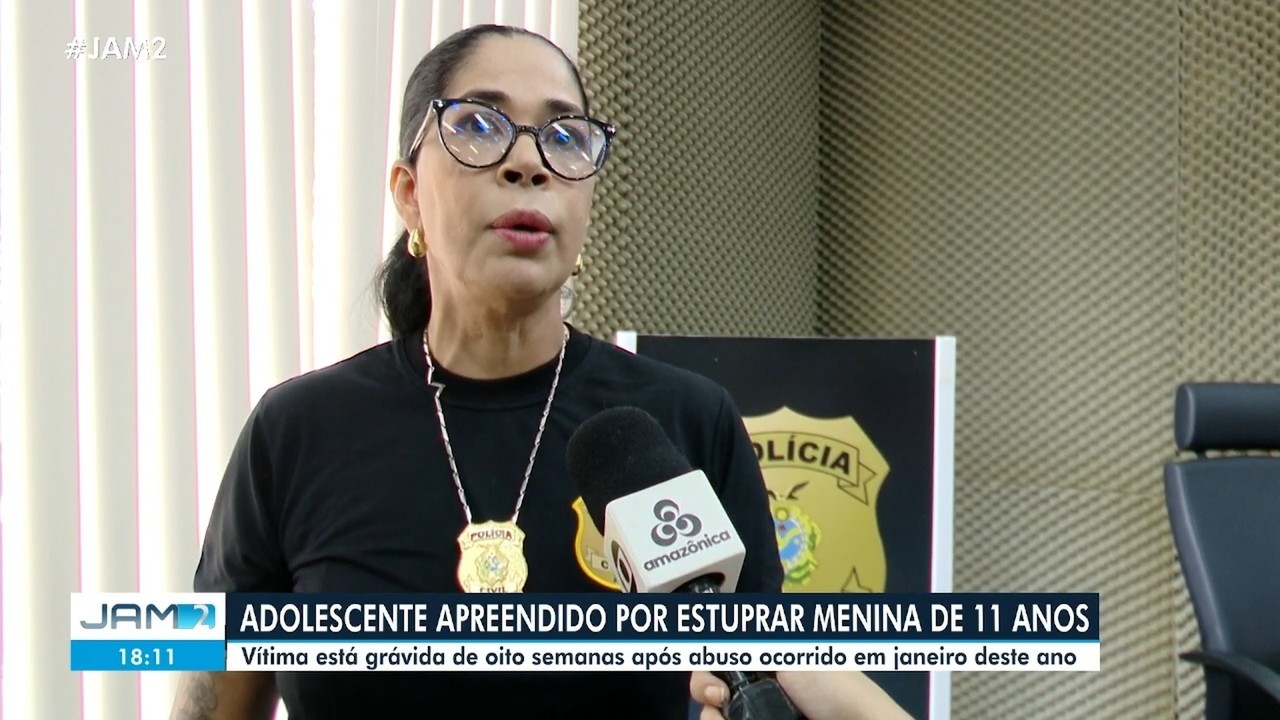 Adolescente é apreendido suspeito de estuprar e engravidar menina de 11 anos em Manaus