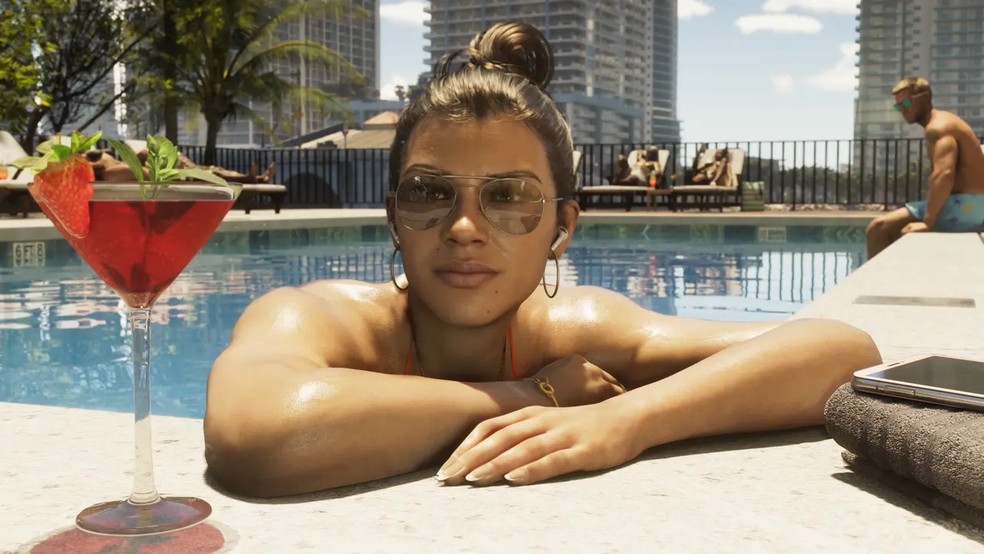 Lucia Caminos, personagem de GTA ¨6 — Foto: divulgação