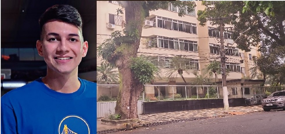 André Ataíde foi preso em prédio no bairro do Umarizal, área nobre de Belém — Foto: Reprodução/TV Liberal