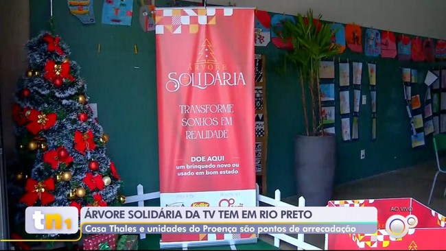 TV TEM realiza campanha de arrecadao de brinquedos para crianas carentes