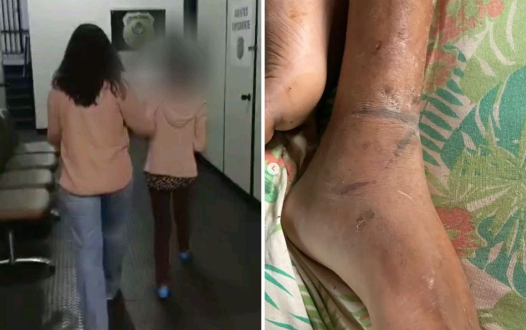 Mãe é presa suspeita de manter filho acorrentado à cama e em condições desumanas 