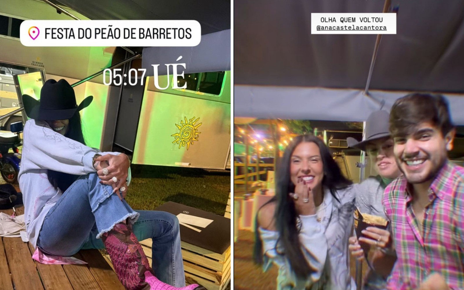 Ana Castela faz retorno surpresa para Festa do Peão de Barretos: 'Só fui trabalhar'