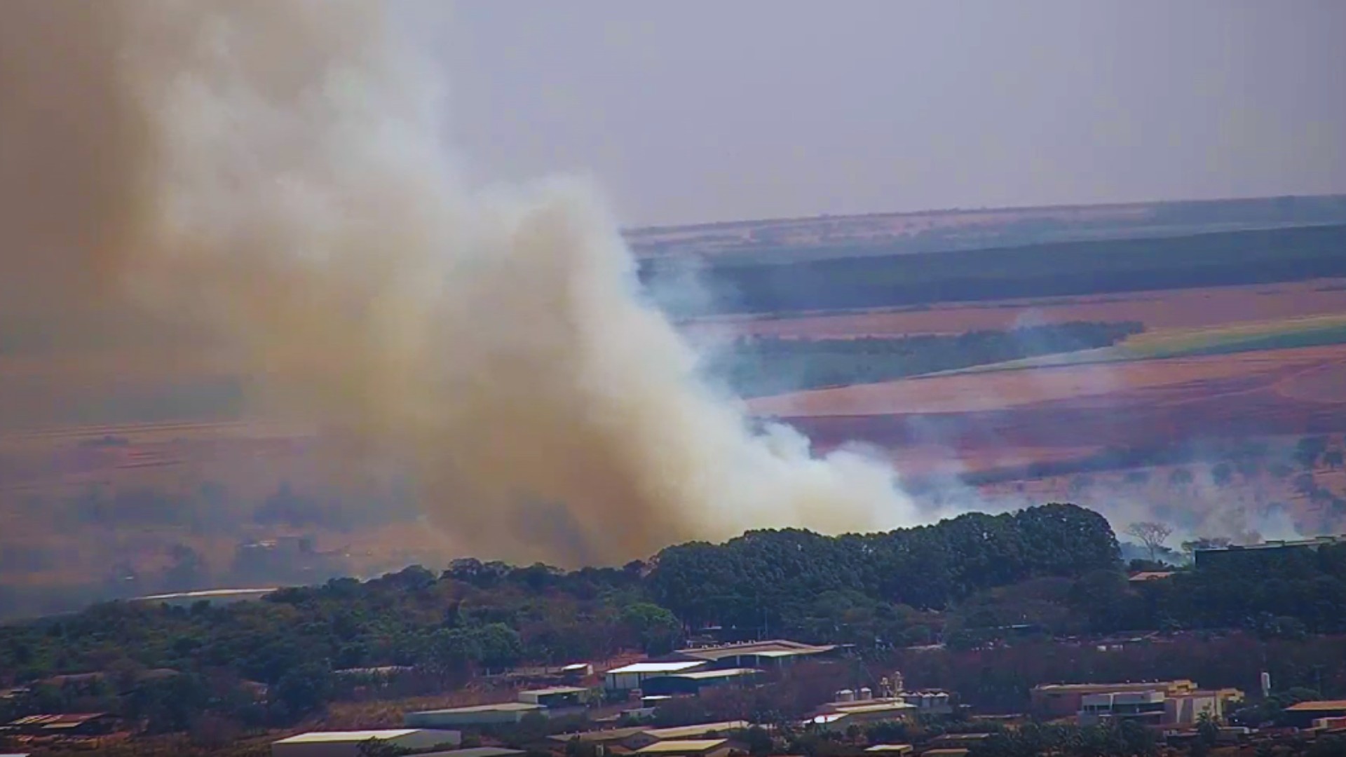 VÍDEO: Com umidade semelhante a do Saara, incêndios cobrem bairros de Uberlândia com fumaça