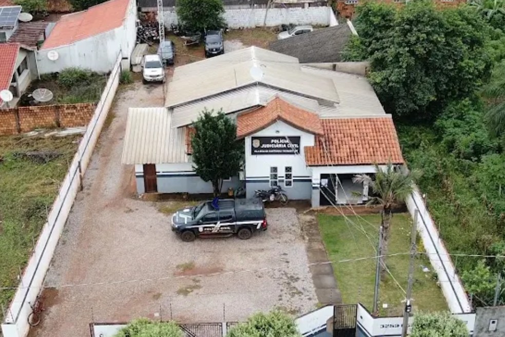 Delegacia Vila Bela da Santíssima Trindade — Foto: Reprodução