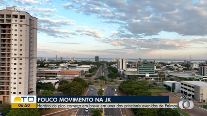 Bom Dia Tocantins traz imagens aéreas da Av. JK
