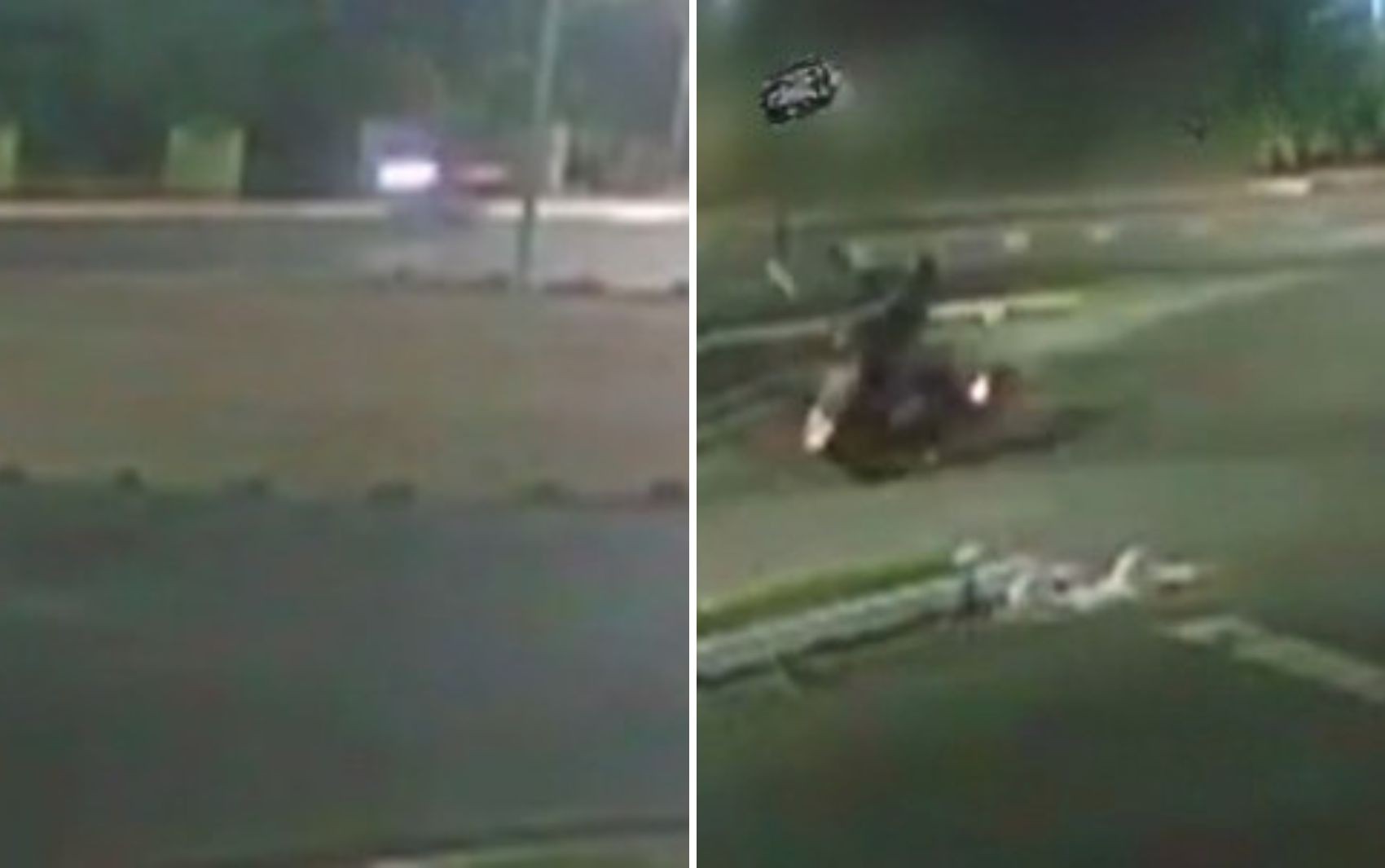 Vídeo mostra acidente que matou dois motociclistas e deixou jovem ferida em Goiânia 