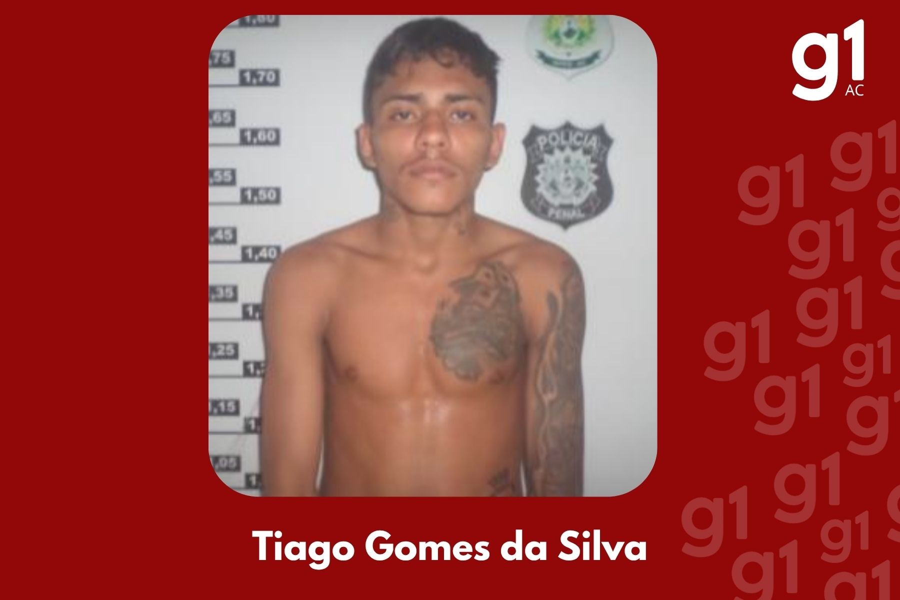 Detento que fugiu de presídio é capturado após denúncia de que homem era torturado no Acre