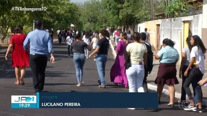 Moradores próximos da Usina de Lajeado realizam teste de evacuação