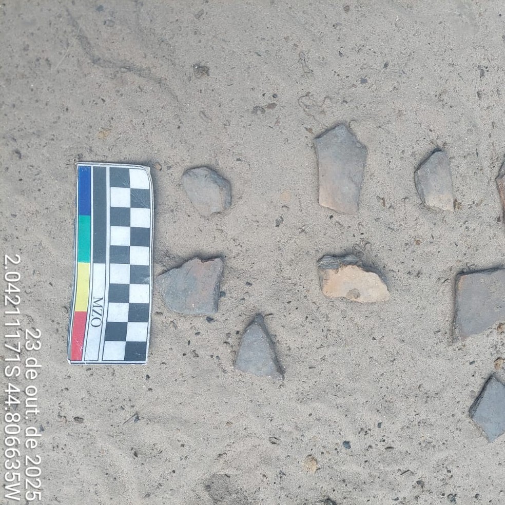 Iphan identifica vestígios arqueológicos no Quilombo Frechal no Maranhão — Foto: Mariana Zanchetta