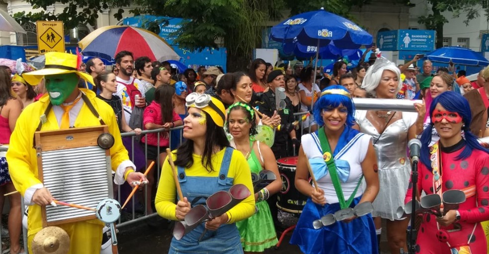 Os super heróis do Desliga da Justiça já estão nas ruas — Foto: Divulgação: Fernando Maia/Riotur