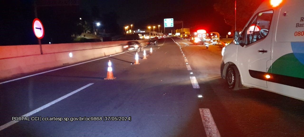 Homem morre após ser atropelado por dois veículos em rodovia de Itatiba