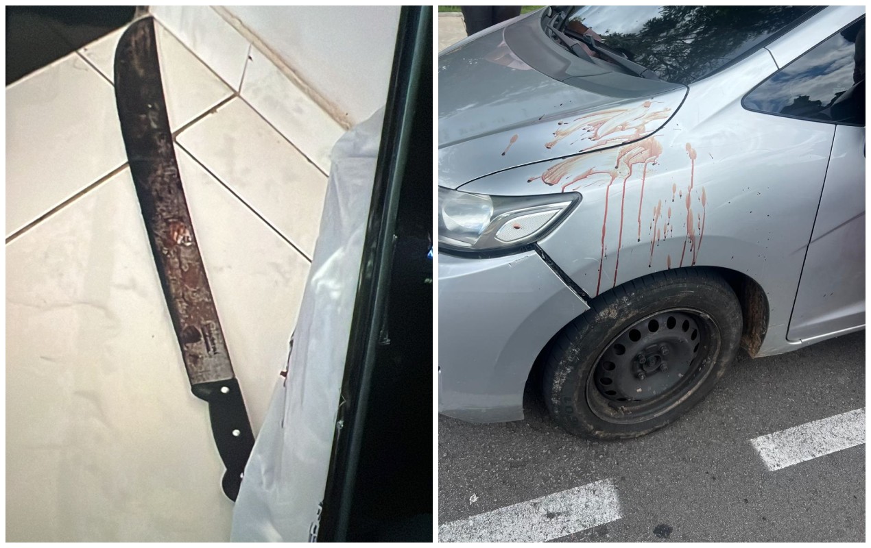 Homem é preso após agredir o pai com facão durante briga em Jundiaí