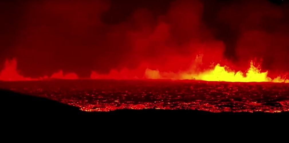 VÍDEO: vulcão na Islândia entra em erupção pela 4ª vez em três meses