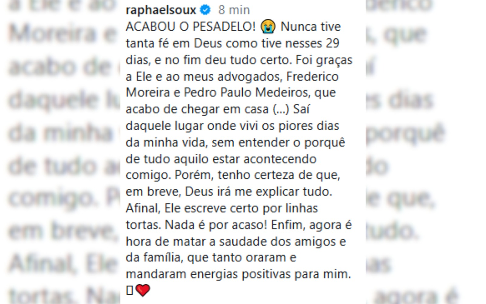 Após deixar a prisão, dono da Choquei desabafa: ‘Acabou o pesadelo’ 