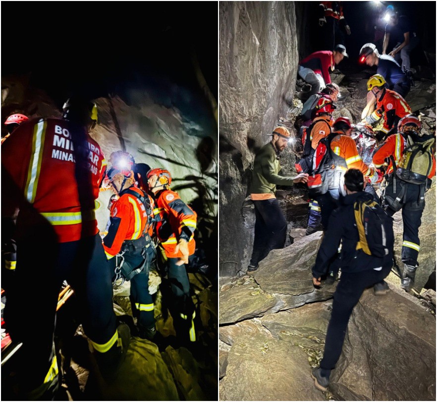 Operação para resgatar escalador morto na Serra do Cipó durou 8 horas