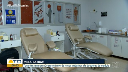 Tocantins bate recorde de novos cadastros de doares de medula