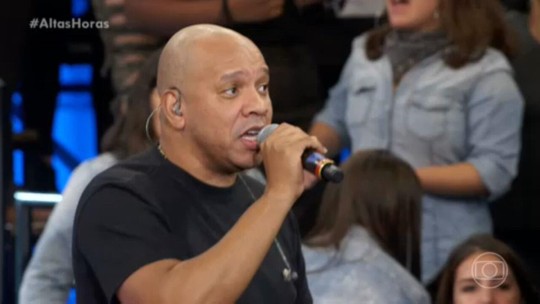 Morre Anderson Leonardo, vocalista do grupo Molejo, aos 51 anos  - Programa: Jornal Nacional 
