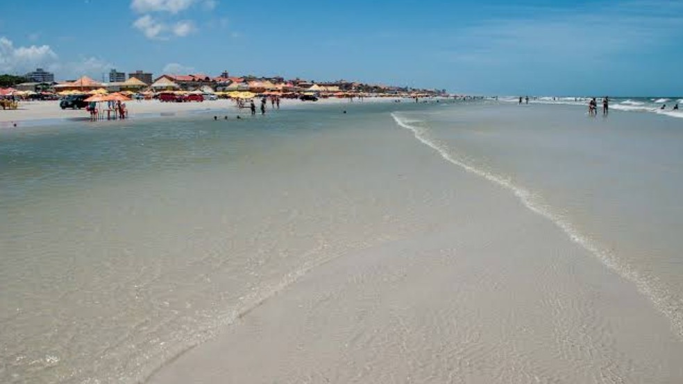 Praia Peito de Moça — Foto: Prefeitura de Luís Correia