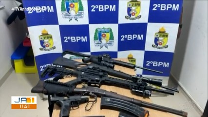 Homem é preso suspeito de porte ilegal de arma de fogo em Araguaína