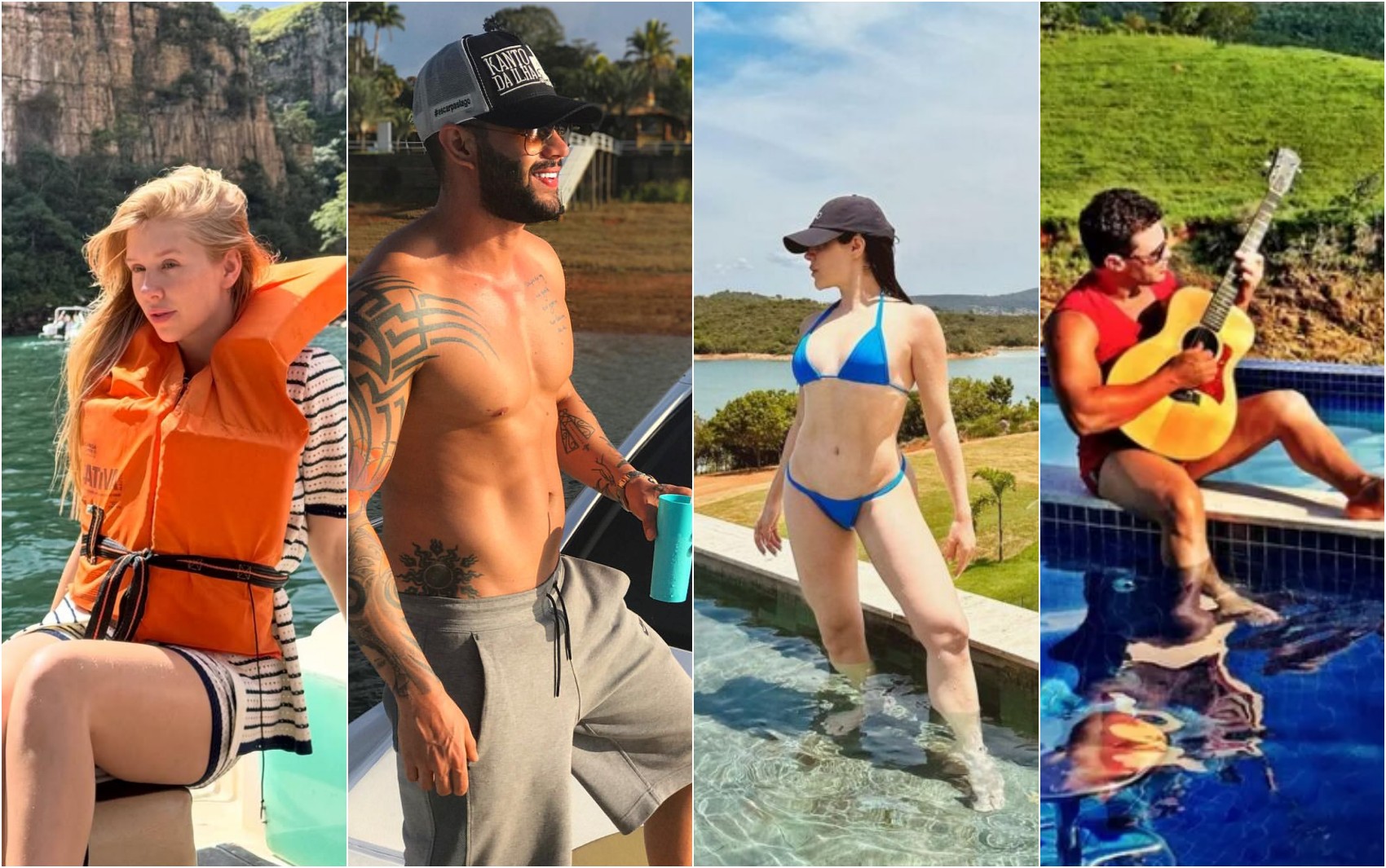 De sertanejos a influenciadores: quem são os famosos que ajudam a transformar o Lago de Furnas em destino 'instagramável' | G1
