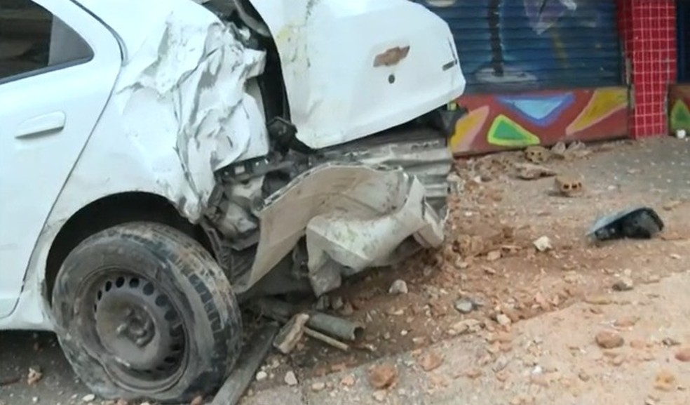 Músico morre após ser atingido por carro em Salvador — Foto: Reprodução/TV Bahia 