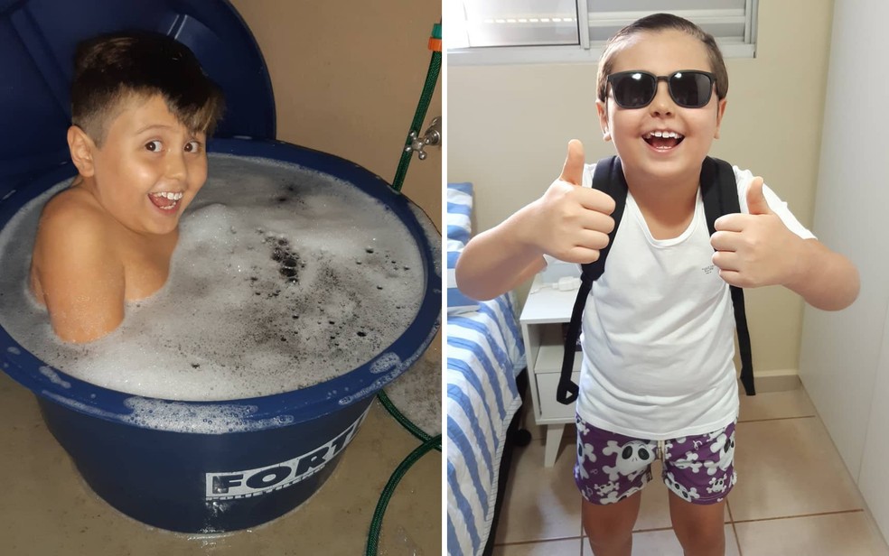 Eduardo é lembrado pela família como um menino amoroso e muito alegre — Foto: Redes sociais