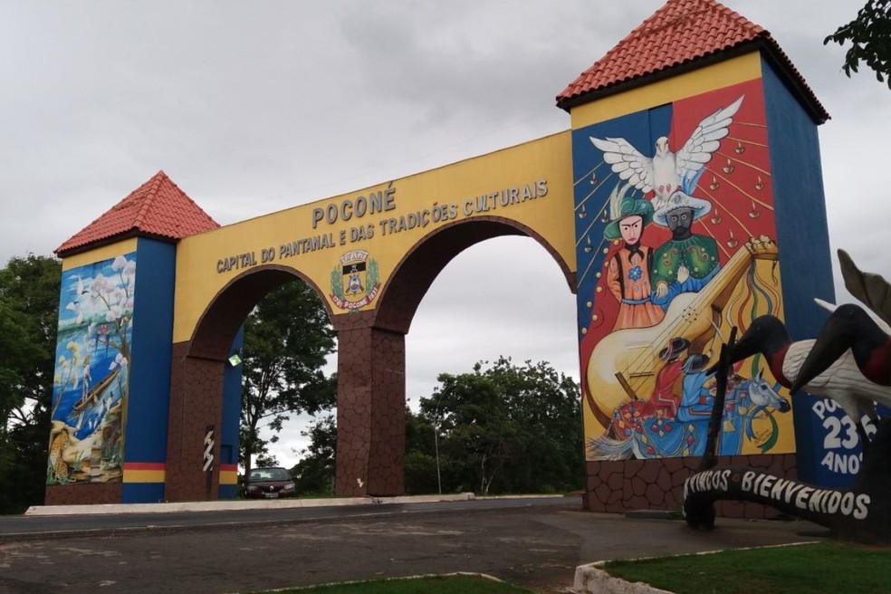Município de Poconé (MT) — Foto: Prefeitura de Poconé