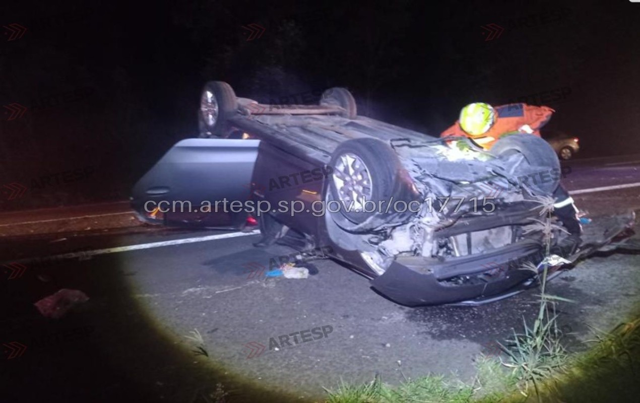 Três pessoas da mesma família morrem em acidente no interior de SP