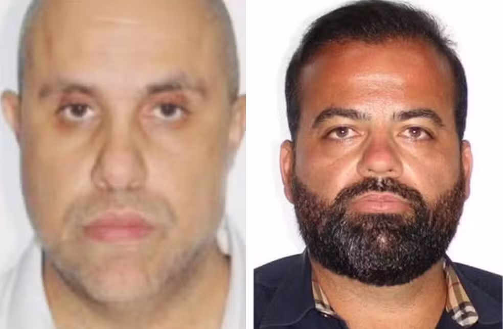 Beto Louco e Mohamad Hussein Mourad, ambos foragidos, apresentaram material que aponta o pagamento de propina de R$ 400 milhões a políticos e autoridades. — Foto: Montagem/g1