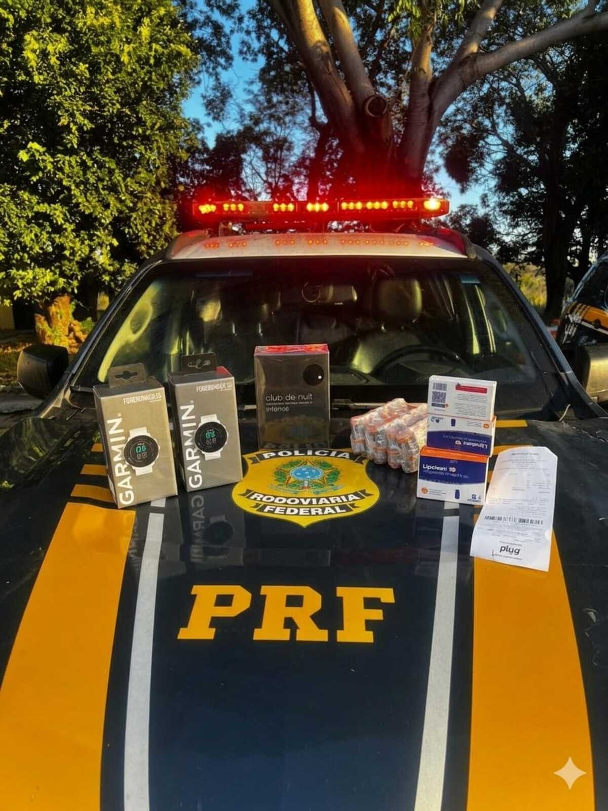 Motorista é preso levando ampolas de tirzepatida de Foz do Iguaçu para Montes Claros