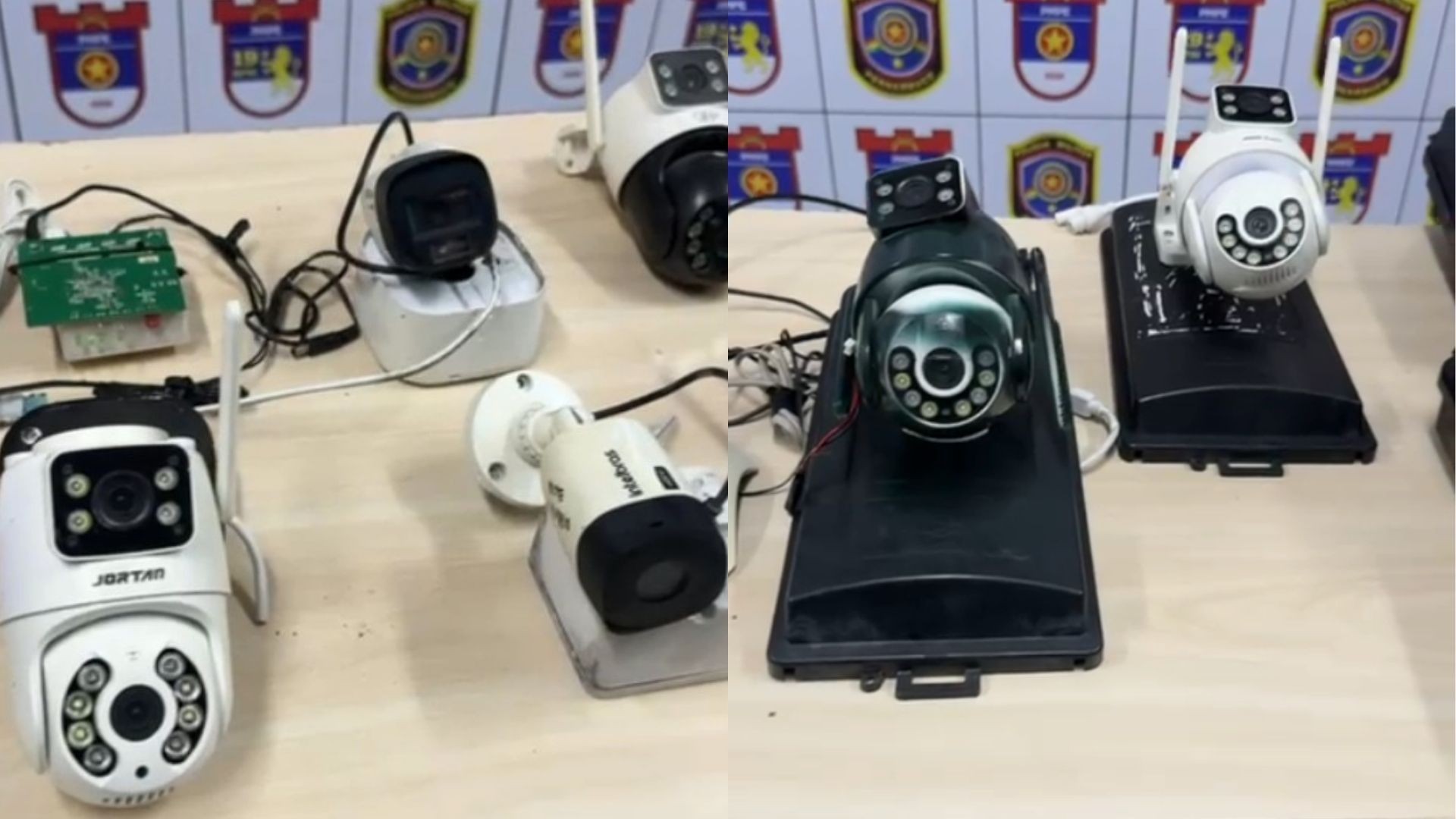 Operação apreende 22 câmeras usadas por criminosos para monitorar ação policial em comunidades do Recife