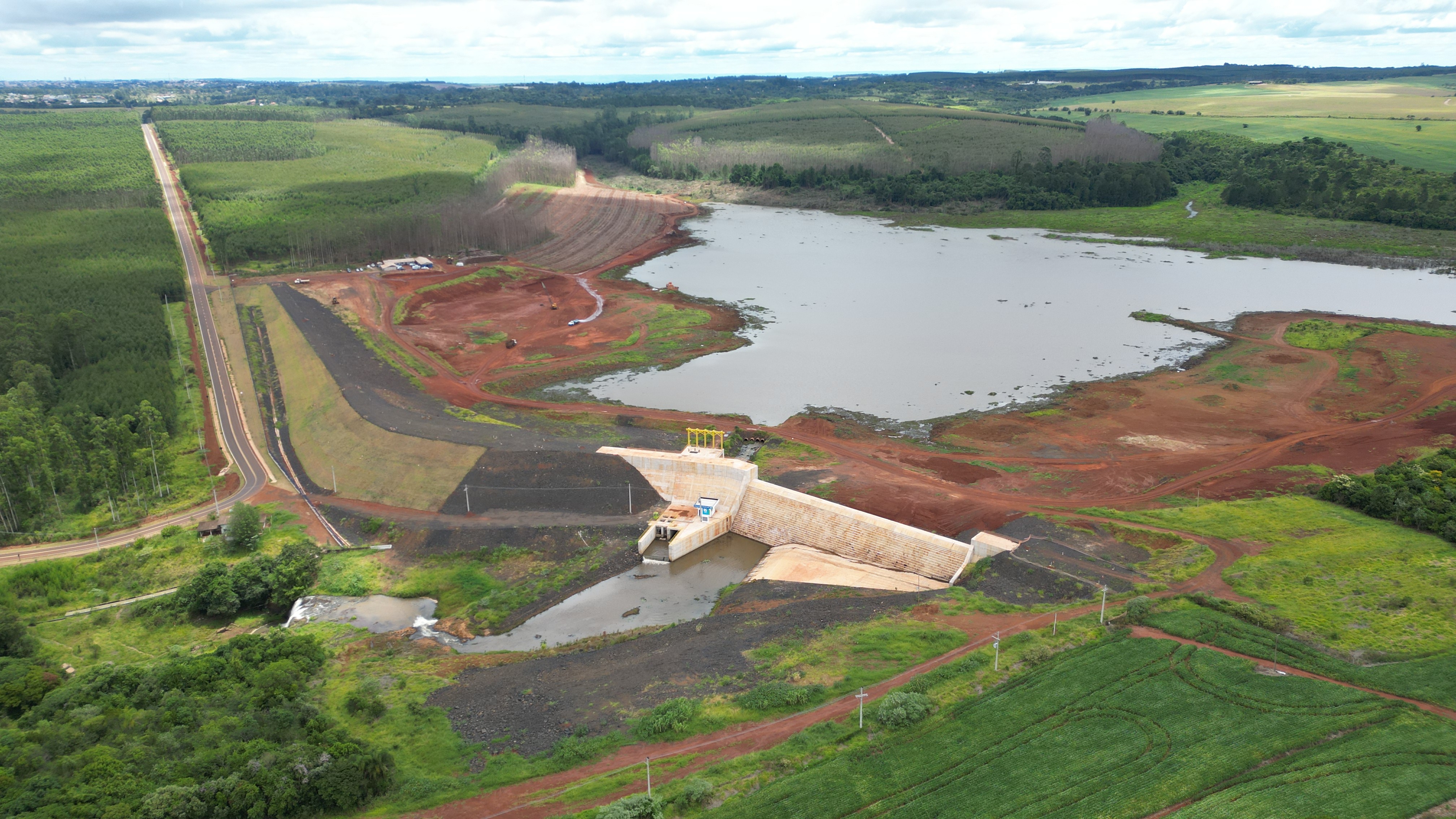 Sabesp inicia inundação de área da represa do Rio Pardo em Botucatu