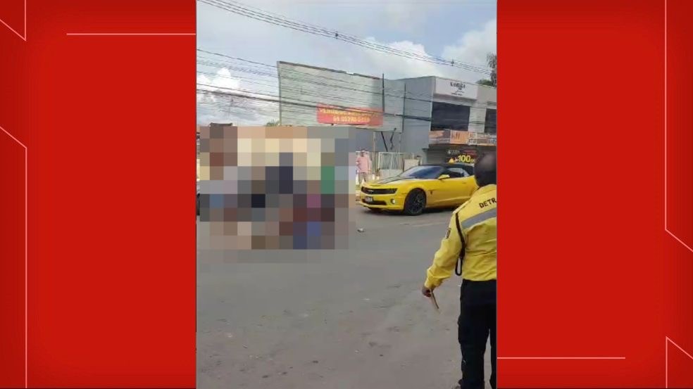 Homem morre após ser atropelado por carro de luxo no DF