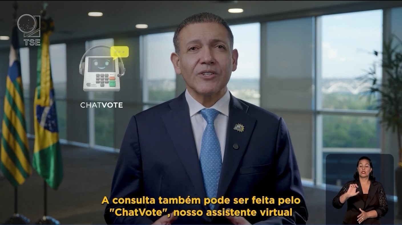 Em pronunciamento na véspera do 2º turno, presidente do TSE orienta que eleitor confira local de votação