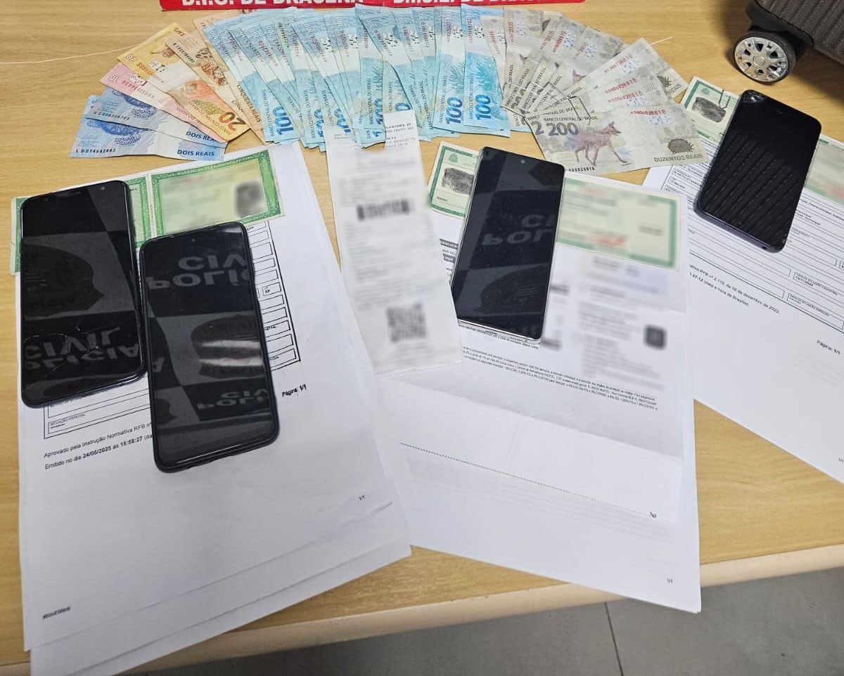 Homem é preso por tentar aplicar golpe com documentos falsos em agência bancária, em Dracena