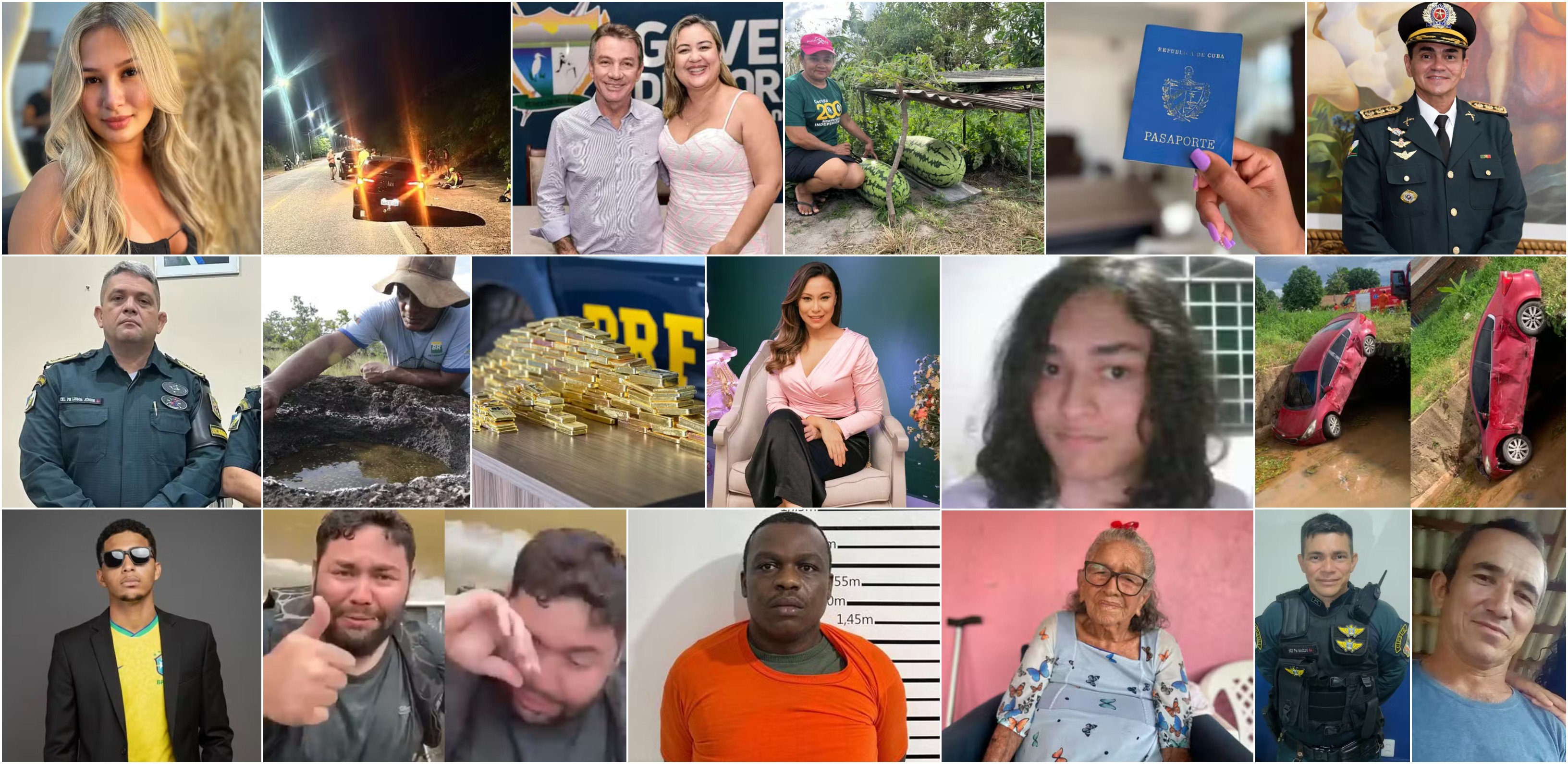 Retrospectiva 2025: apreensões de ouro, mortes violentas, denúncias contra policiais, crimes eleitorais e mais em Roraima