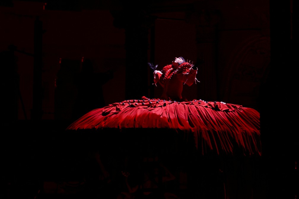 Lady Gaga faz show histórico na Praia de Copacabana, no Rio de Janeiro — Foto: REUTERS/Ricardo Moraes